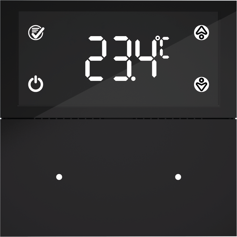 Ekranlı 1 Gang 80x80